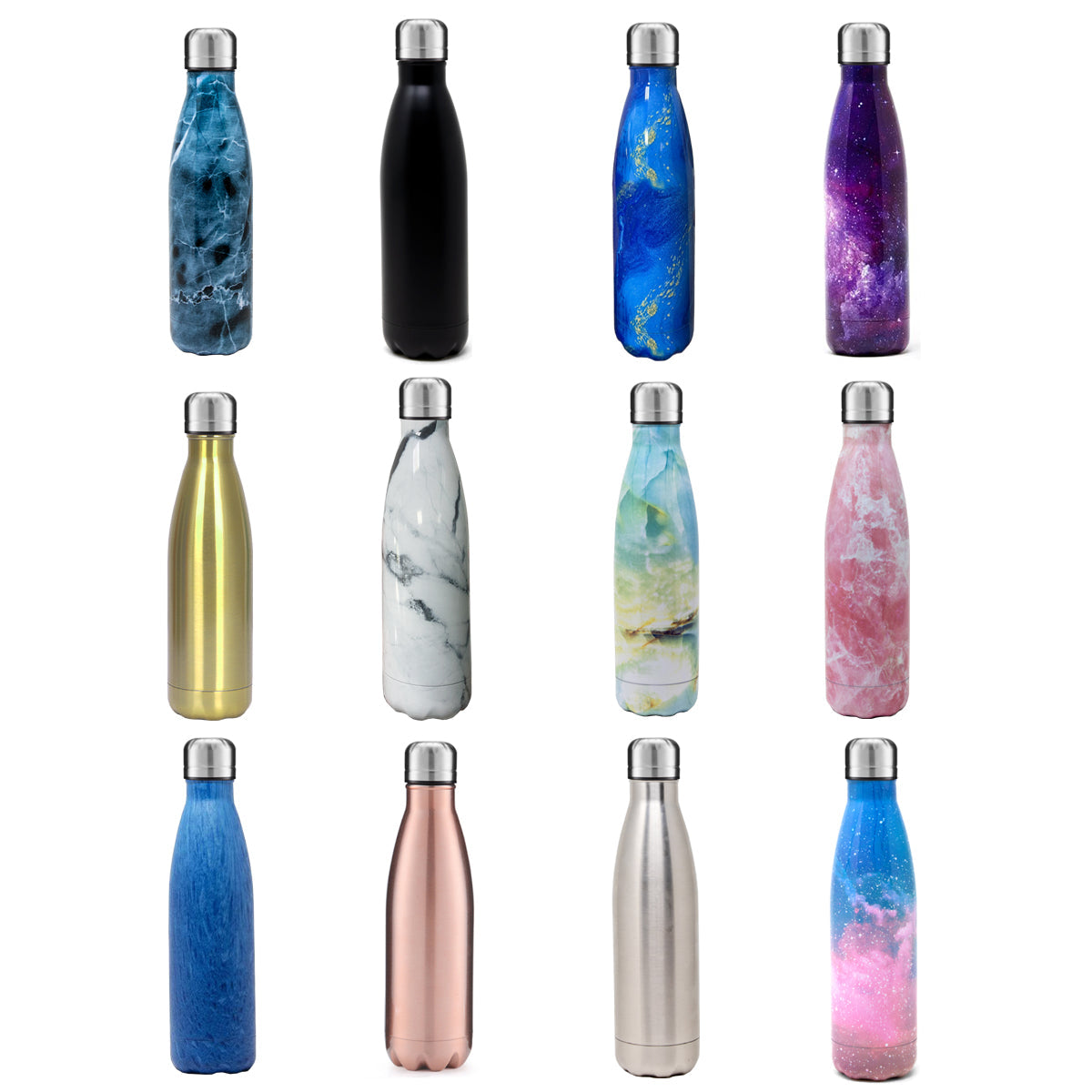 Aquaala UV Self-Cleaning Water Bottle with Temp Display Cap