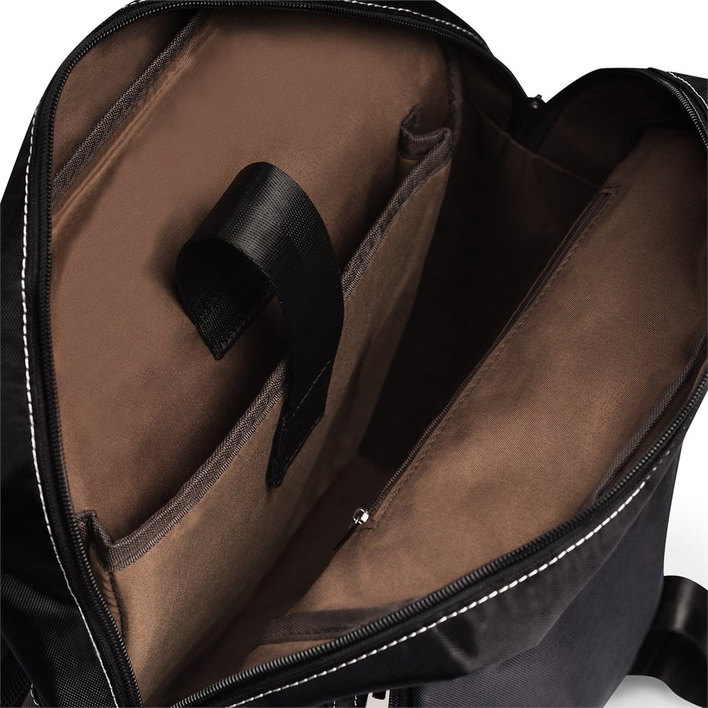 Uniquely You Half-Flap Backpack — Love Print, Black