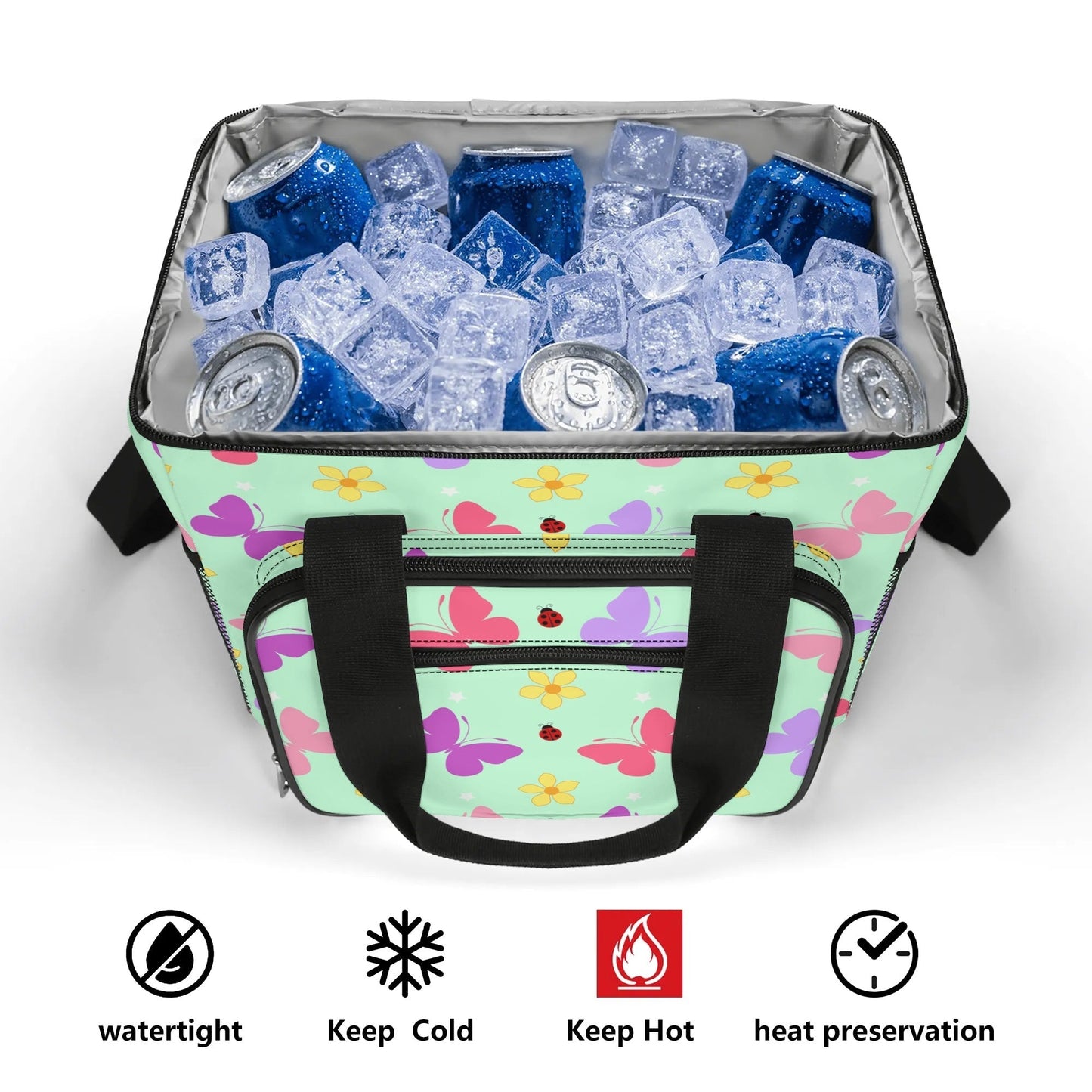 Insulated Lunch Cooler Bag with Shoulder Strap – Leakproof