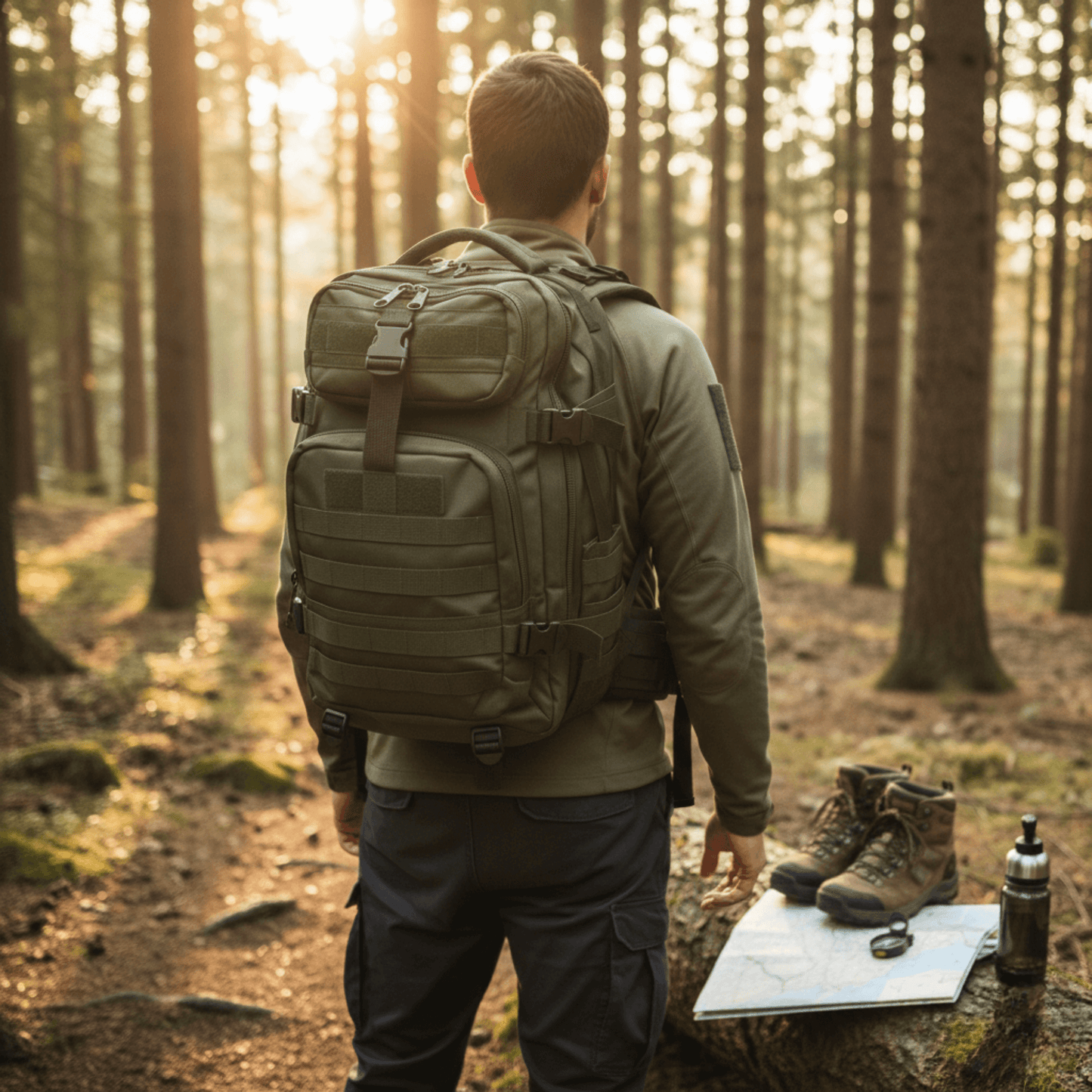 30L Tactical Backpack – Durable Daypack for Camping, Hiking & Everyday Carry
