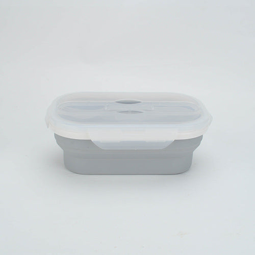 Foldable Silicone Lunch Box & Cup Set – Collapsible for Easy Storage
