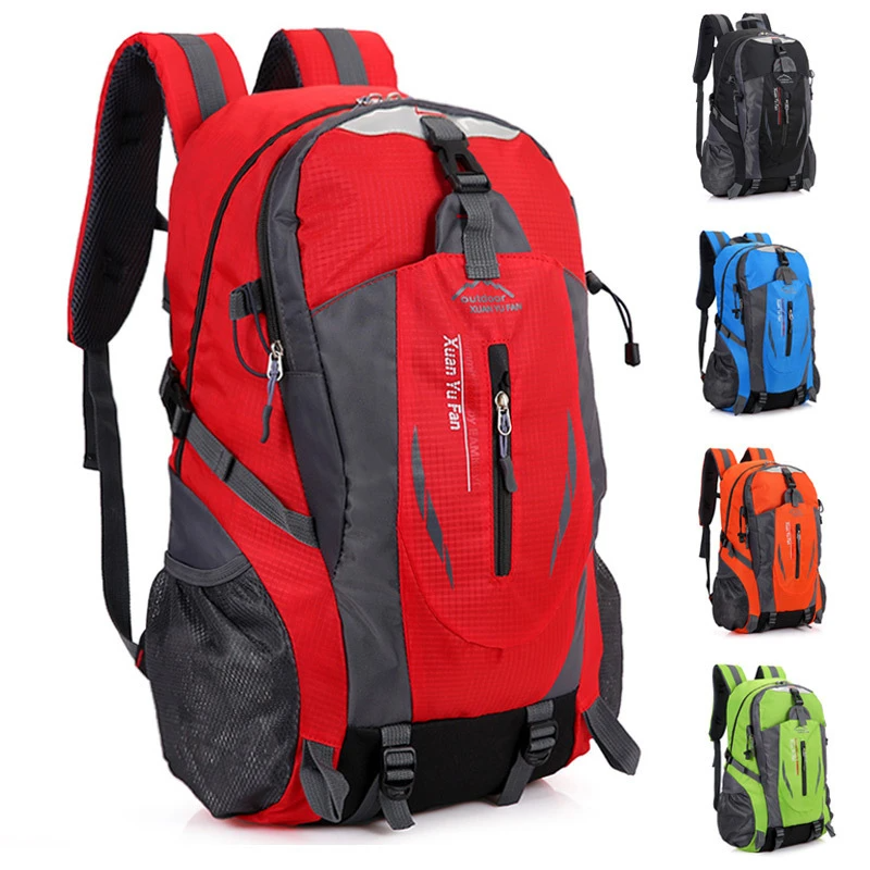 40L Travel & Hiking Backpack with Laptop Compartment — Green