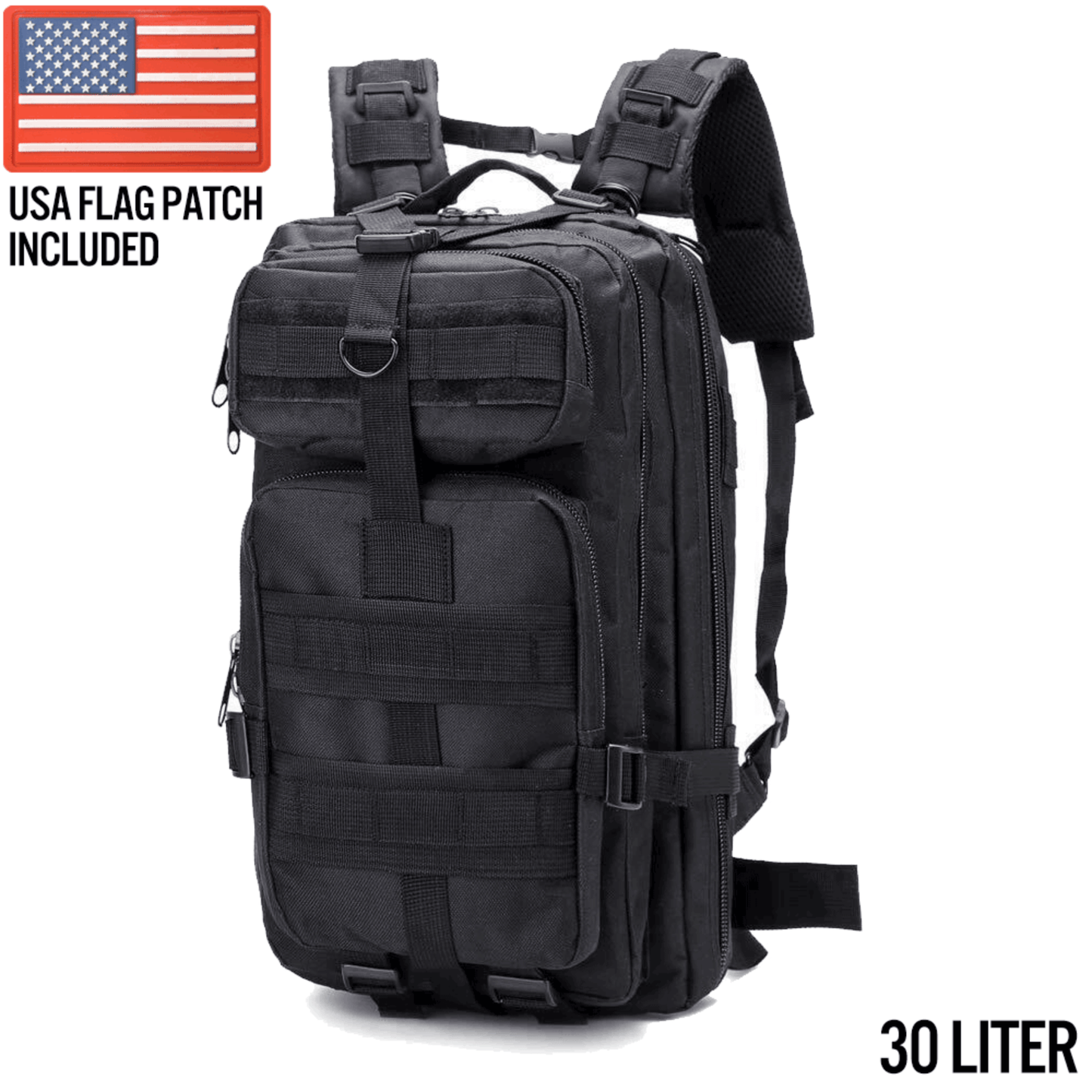 30L Tactical Backpack – Durable Daypack for Camping, Hiking & Everyday Carry