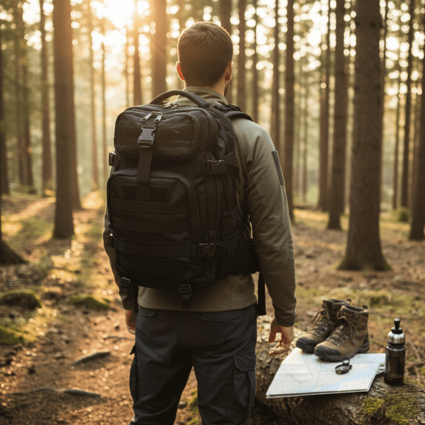 30L Tactical Backpack – Durable Daypack for Camping, Hiking & Everyday Carry