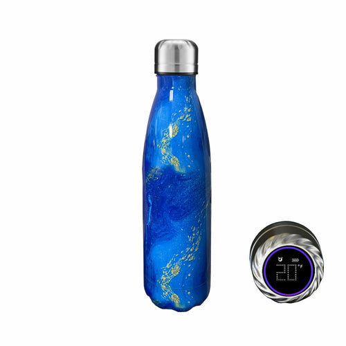 Aquaala UV Self-Cleaning Water Bottle with Temp Display Cap