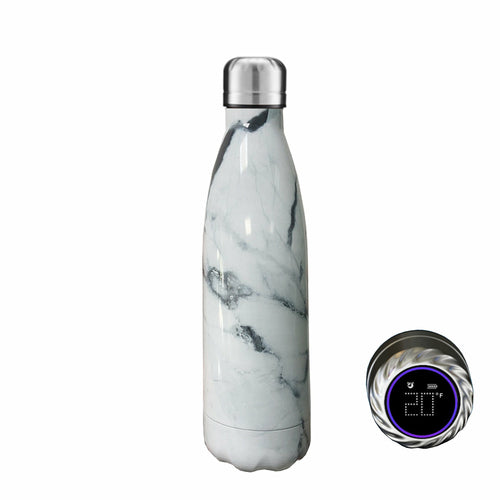 Aquaala UV Self-Cleaning Water Bottle with Temp Display Cap