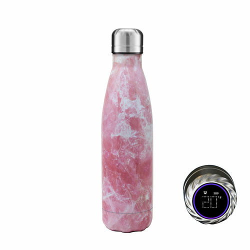 Aquaala UV Self-Cleaning Water Bottle with Temp Display Cap