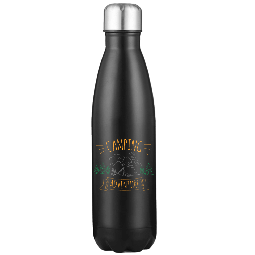 Camping Adventure 17oz Insulated Water Bottle