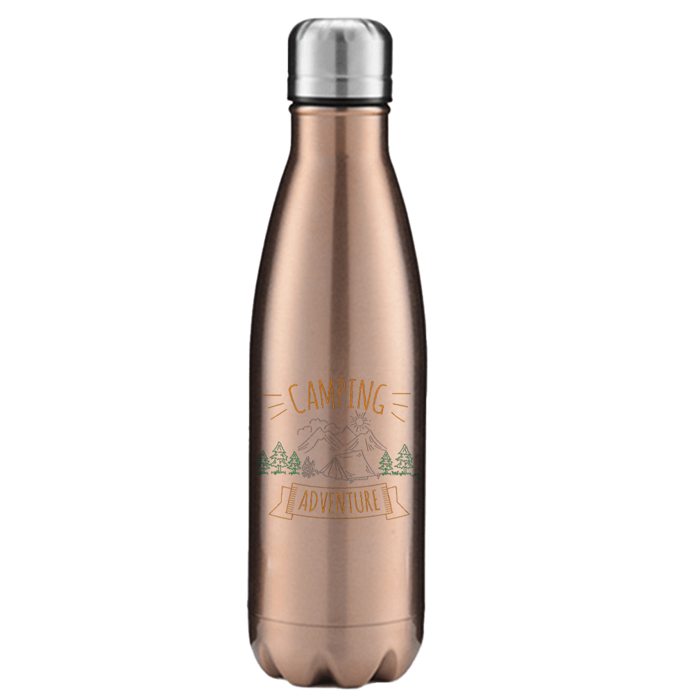 Camping Adventure 17oz Insulated Water Bottle