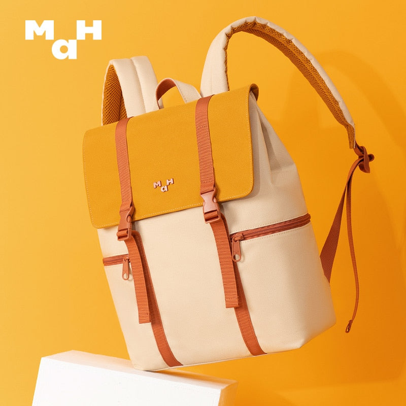 Laptop Backpack for Middle School & College Students — Burgundy
