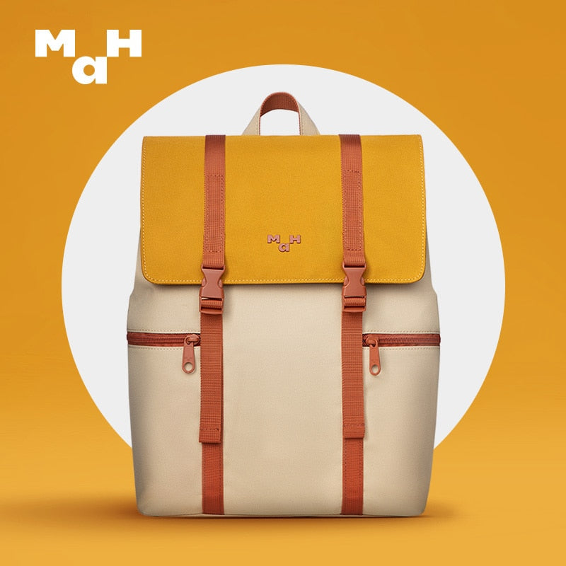 Laptop Backpack for Middle School & College Students — Burgundy