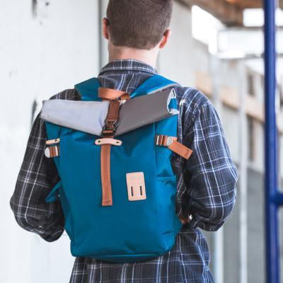 Rolltop Backpack 2.0 — Expandable Daypack with Multiple Pockets