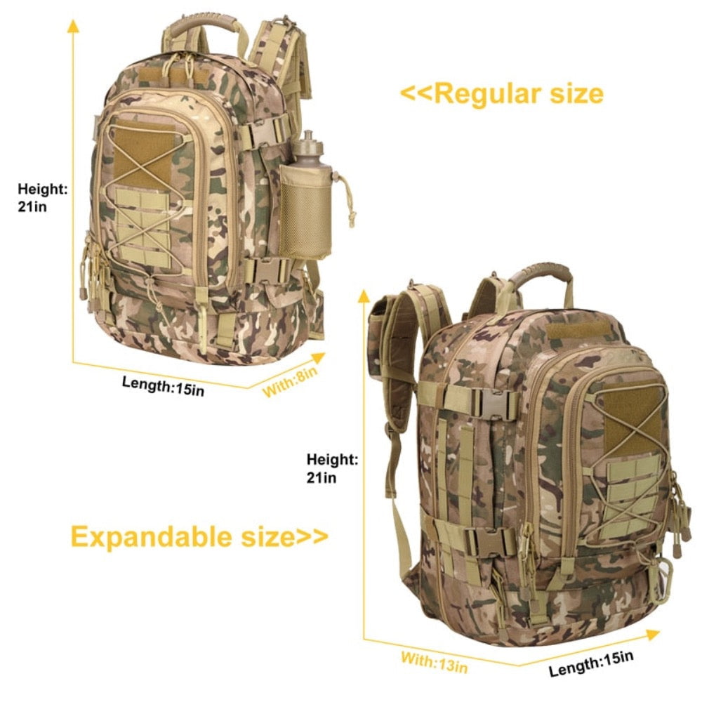 Large Capacity Waterproof Camping & Outdoor Backpack