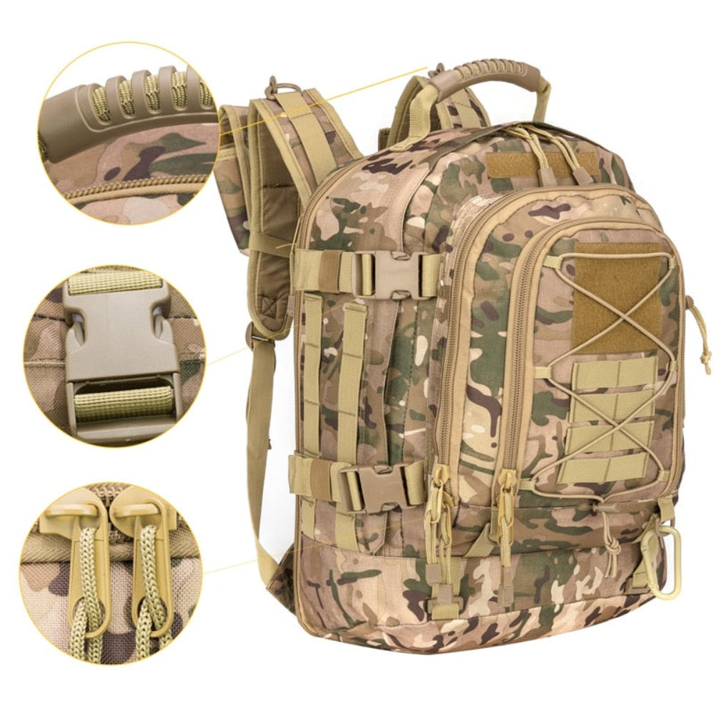Large Capacity Waterproof Camping & Outdoor Backpack