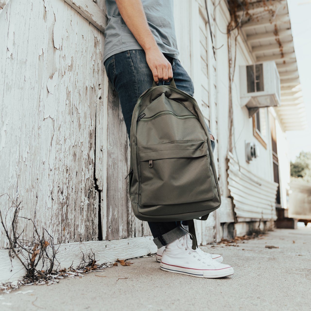 Mike Lightweight Backpack — Olive