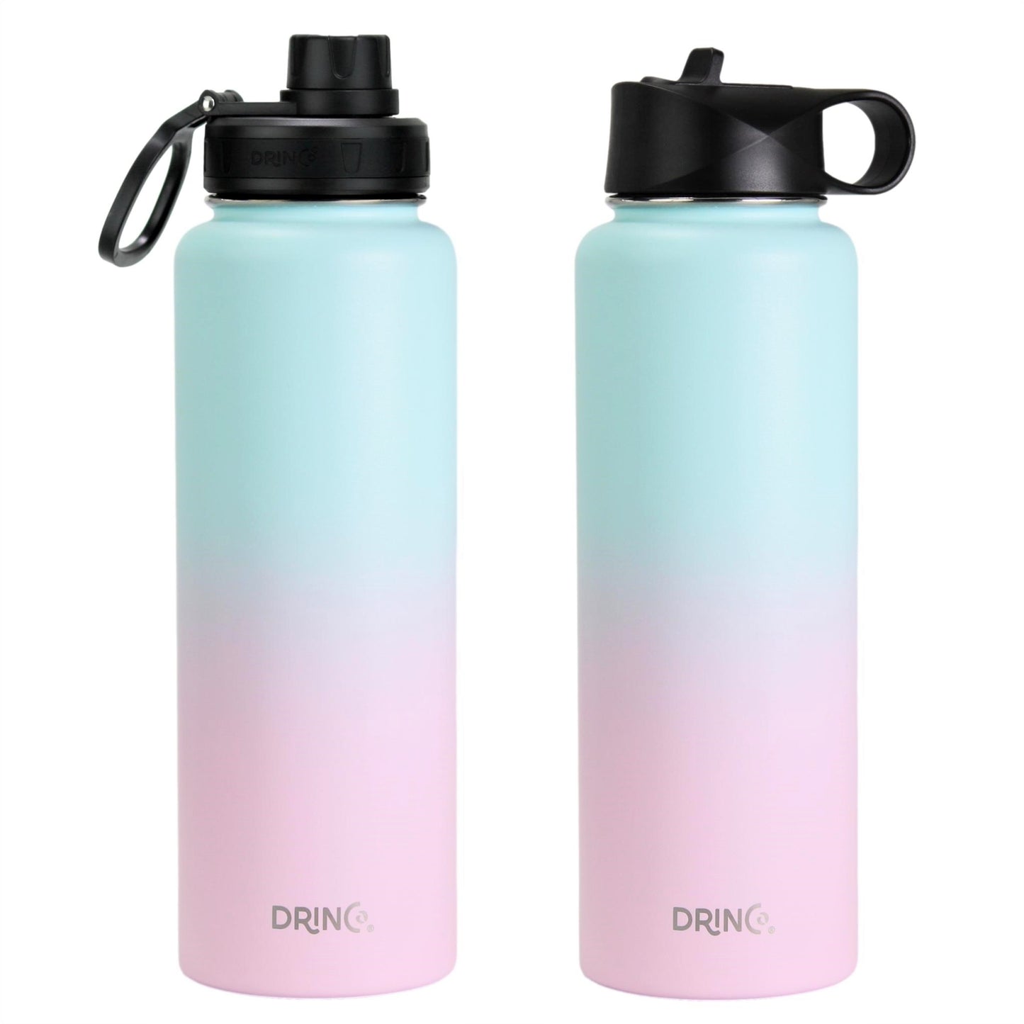 DRINCO 40oz Insulated Water Bottle — Macaron