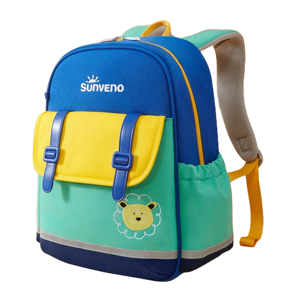 Adventure Cat & Lion Kids School Backpack — Ages 4-8