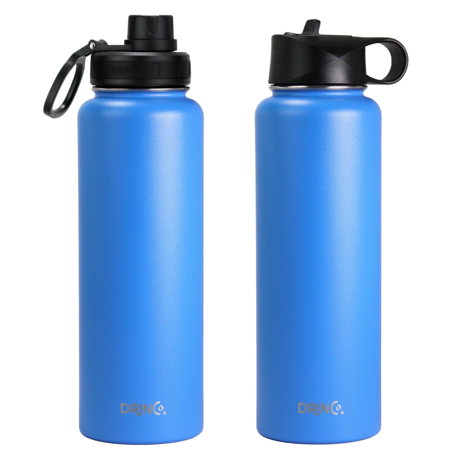 DRINCO 40oz Insulated Water Bottle — Royal Blue