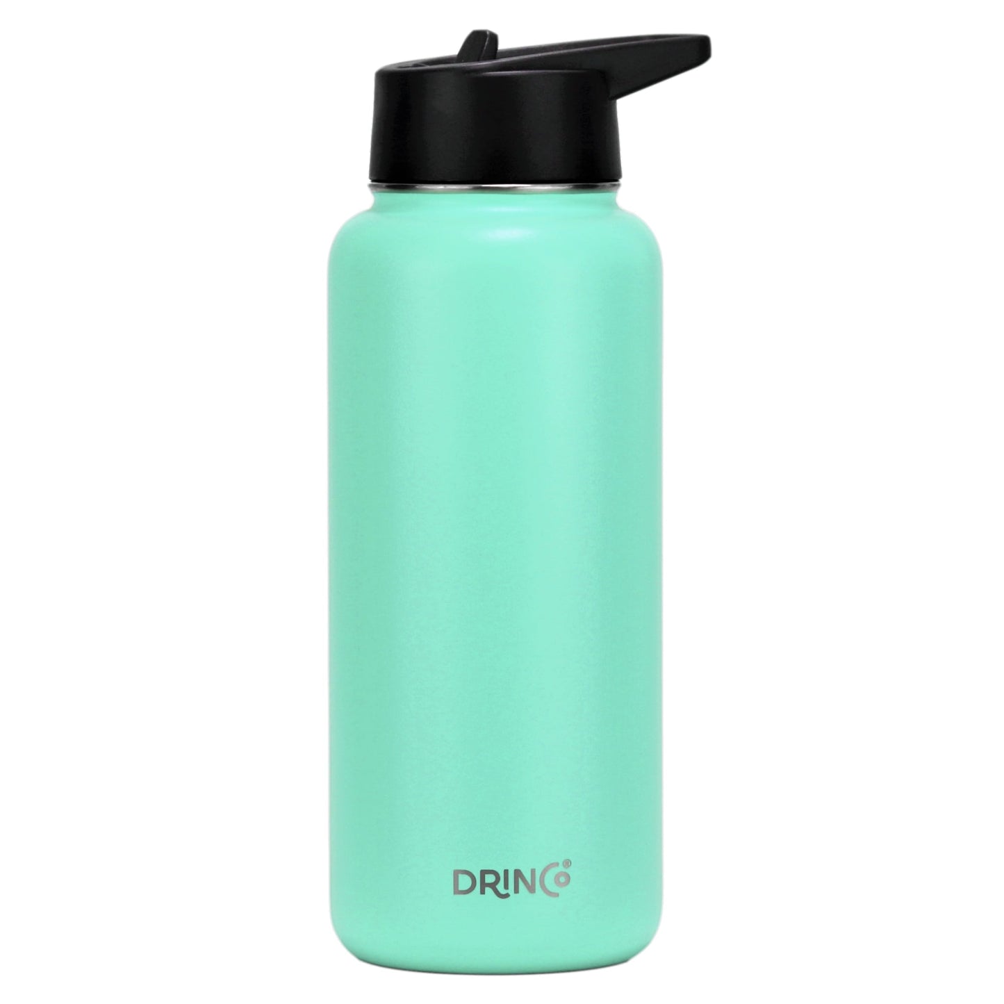 DRINCO 32oz Insulated Water Bottle (3 Lids) — Teal