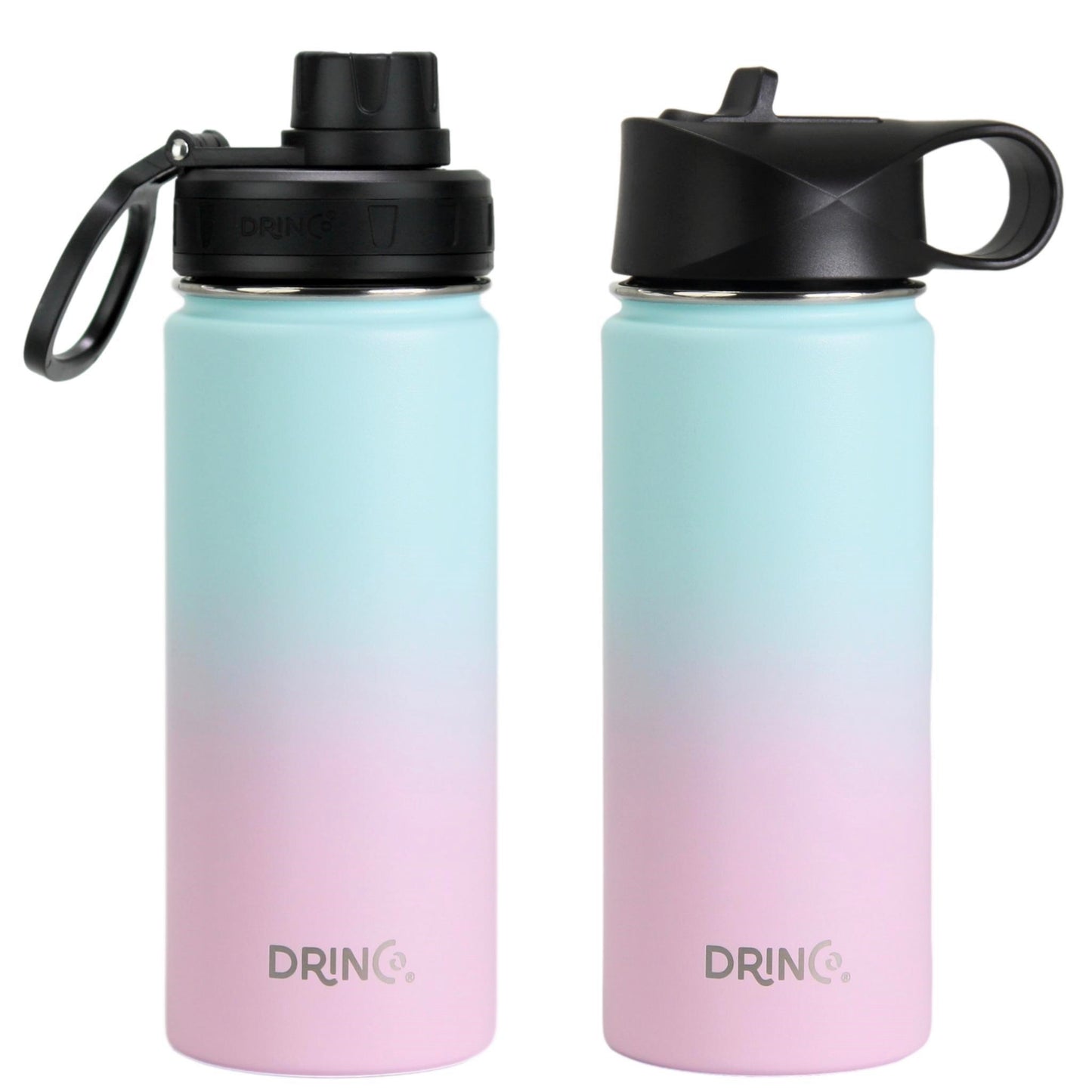 DRINCO 18oz Insulated Water Bottle — Macaron