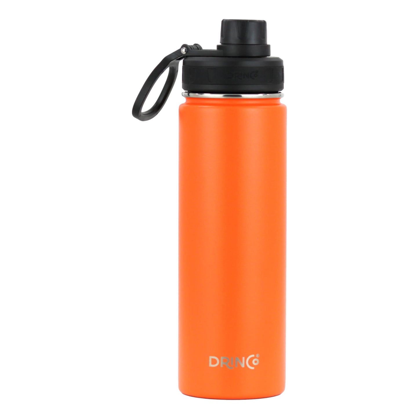 DRINCO 22oz Insulated Water Bottle — Orange