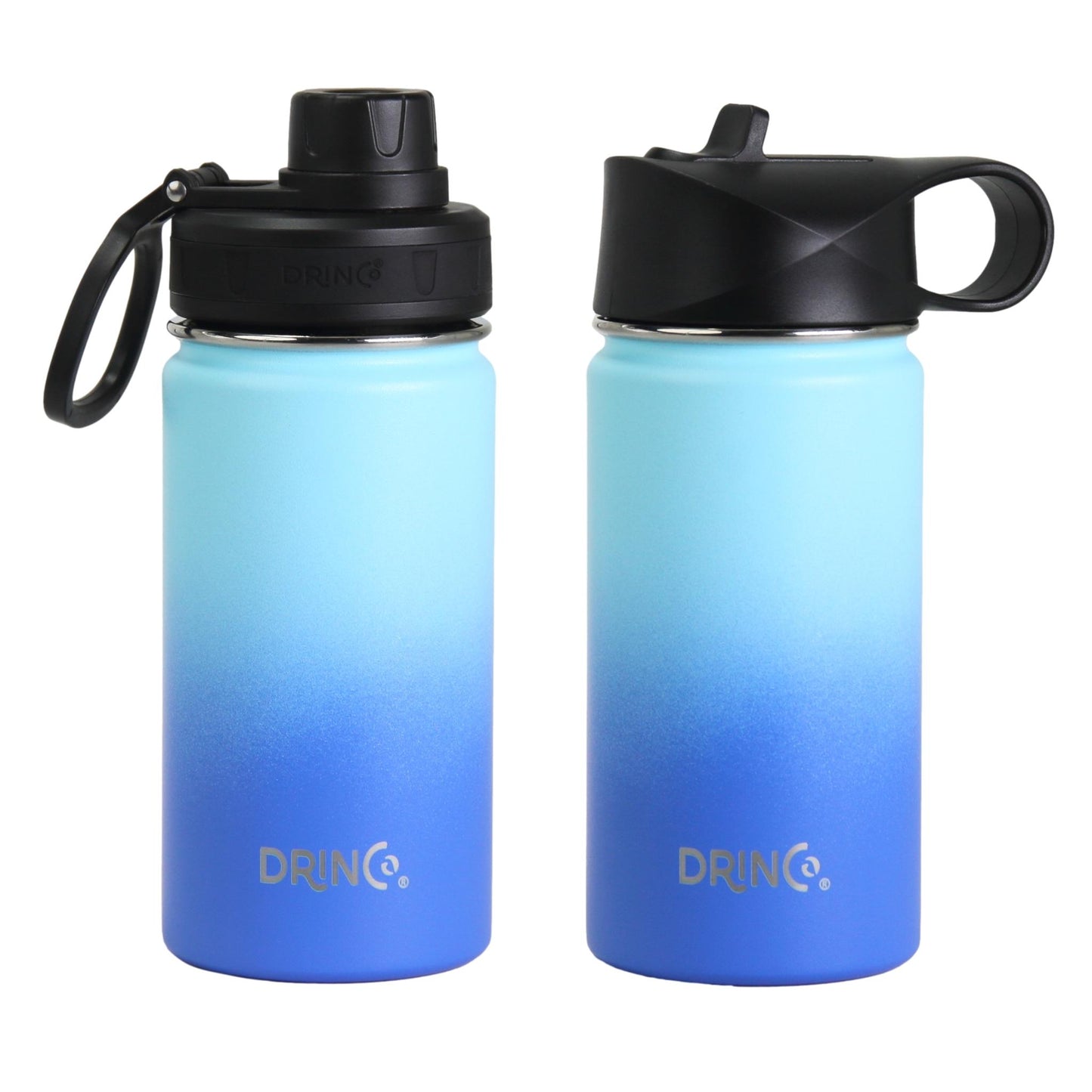 DRINCO 14oz Insulated Water Bottle — Morning Sky Blue