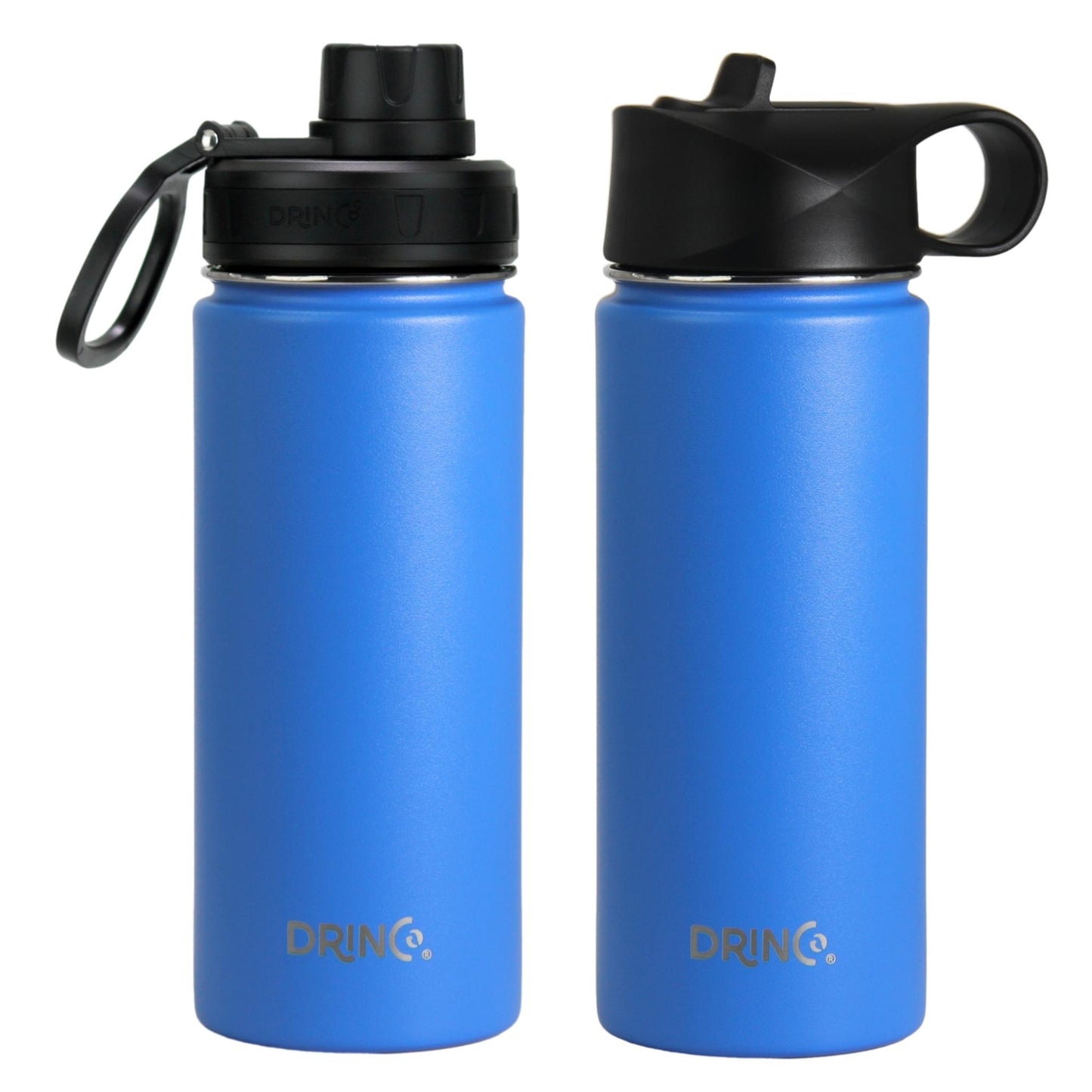 DRINCO 18oz Insulated Water Bottle — Royal Blue