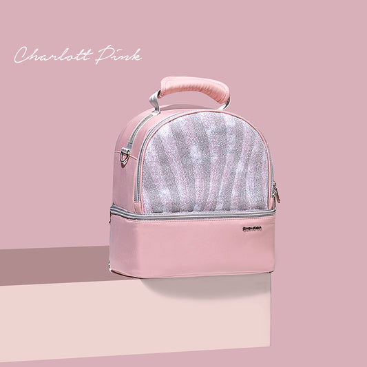 Double-Deck Insulated Lunch Bag – Hot & Cold Compartments