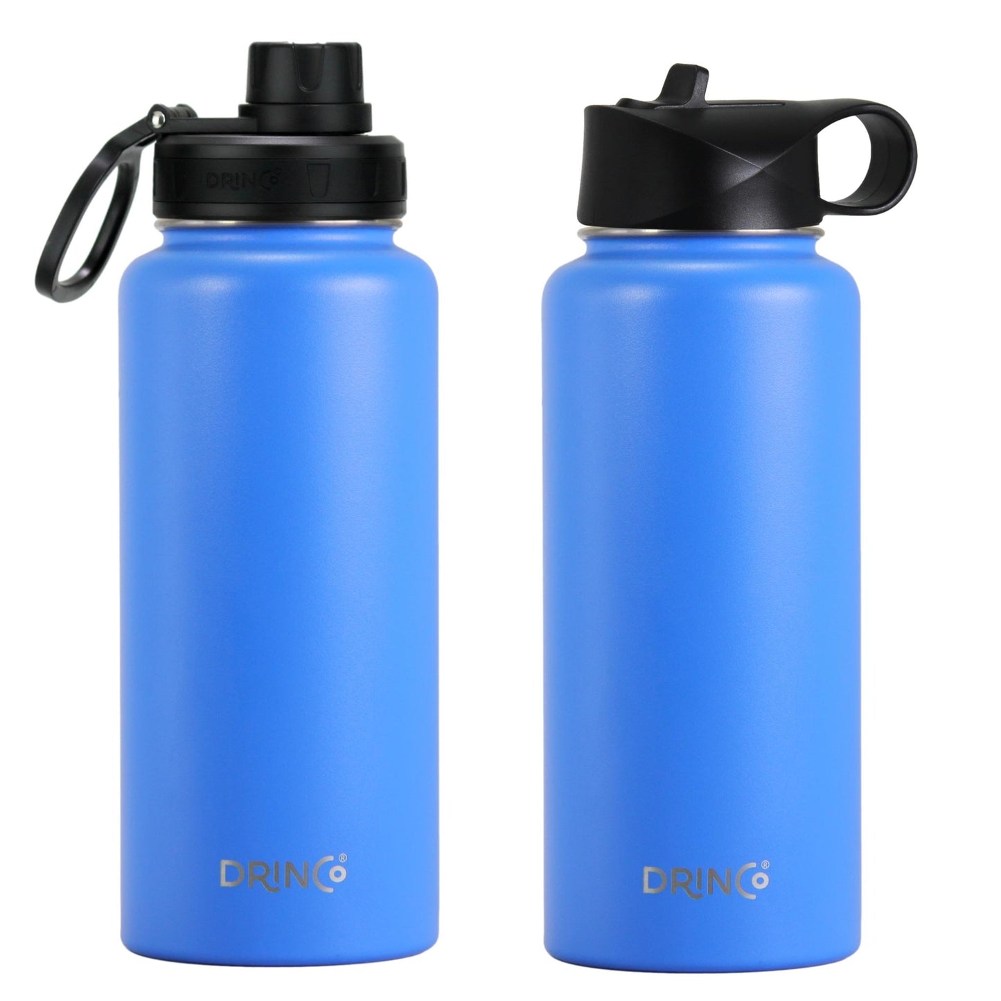 DRINCO 32oz Insulated Water Bottle — Royal Blue