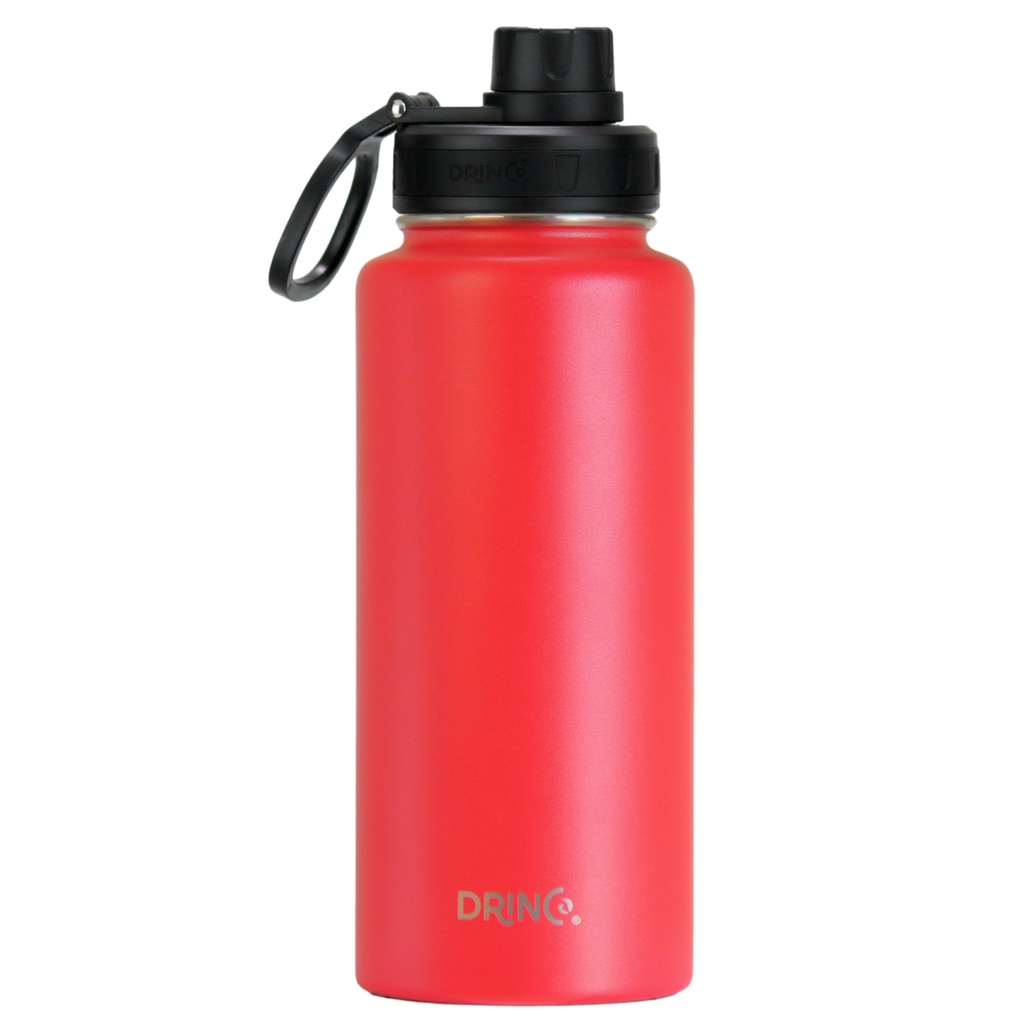 DRINCO 32oz Insulated Water Bottle — Barn Red