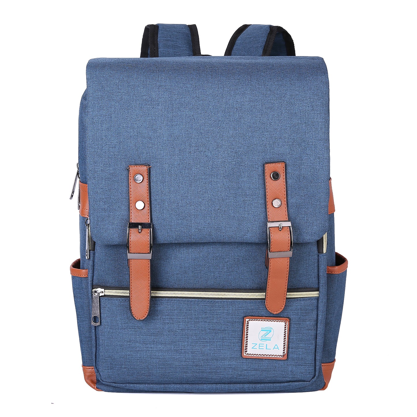 Slim 15" Laptop Backpack for College & Work — Dark Blue