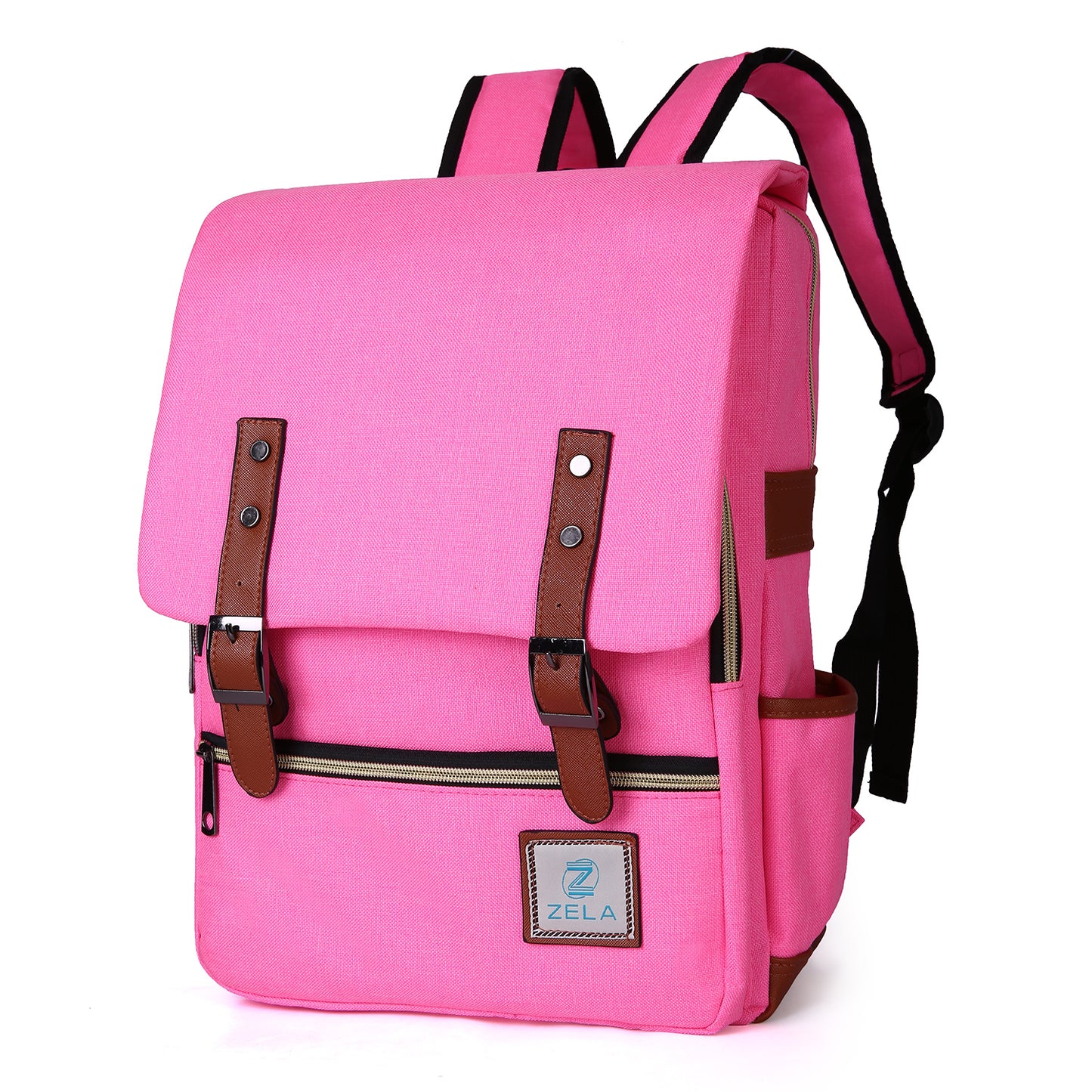 Slim 15" Laptop Backpack for College & Work — Hot Pink