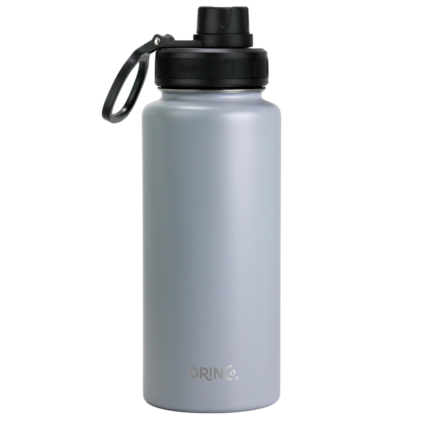 DRINCO 32oz Insulated Water Bottle — Asphalt Gray
