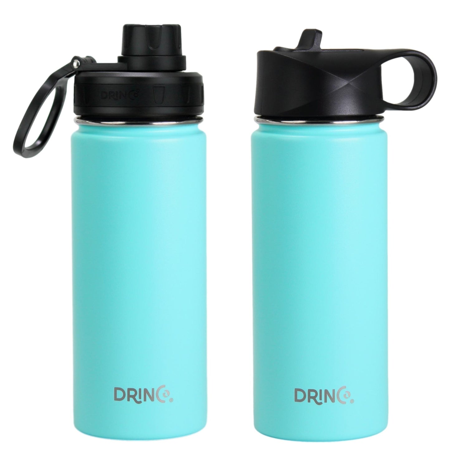 DRINCO 18oz Insulated Water Bottle — Teal