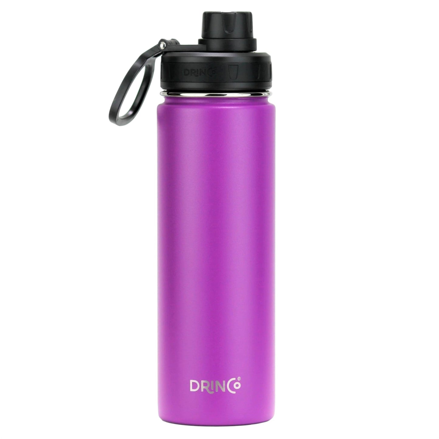 DRINCO 22oz Insulated Water Bottle — Deep Purple